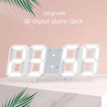 thumbnail image 4 of Reloj digital inteligente 3D, reloj despertador, reloj de pared digital, reloj despertador electrónico LED, reloj grande, reloj de temperatura, 4 of 6