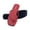 Red, variant on Women's Flip Flops Square Toe Summer Beach Thong Sandals Ladies Casual Flats Party Dress Pool Outdoor PU Leather Fashion Slides Shiny Black