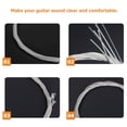 thumbnail image 3 of OUNONA 6Pcs Replacement Acoustic Guitar Strings Silver Copper Alloy Comfortable Sound, 3 of 8