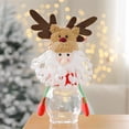 thumbnail image 4 of Heliisoer 2 In 1 Christmas Candy Jars Clear Plastic Cookie Jar Santa Doll Sweet Gift, 4 of 4
