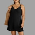 thumbnail image 1 of Body moldeador de verano para mujer, camisola de color liso con bolsillo, pantalones para mujer, 1 of 7