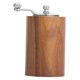 thumbnail image 2 of Molinillo de café manual con manivela, profesional, ajustable, de madera Grande, 2 of 9