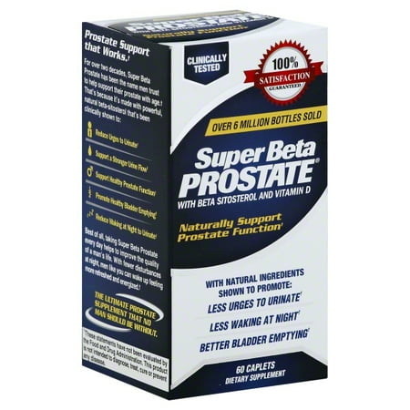 NAC Marketing Super Beta Prostate  Super Beta Prostate, 60 (Best Food For Prostate Gland)