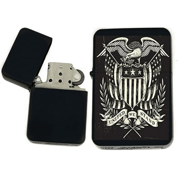 Bikers Moter Cycle Speed Racers Unique Collectible Gifts Infinity Black Matt Windproof Lighters