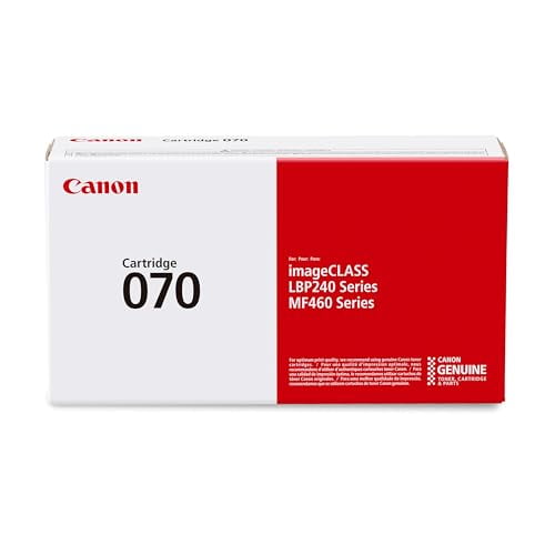 Canon Genuine 070 Black Toner Cartridge Compatible with MF465dw, MF462dw, LBP247dw, LBP246dw