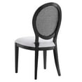 thumbnail image 5 of Modway Forte French Vintage Dining Side Chair in Black White, 5 of 10