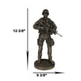 thumbnail image 2 of Large US Military Covert Night Mission War Soldier Rifleman Infantry Statue, 2 of 9