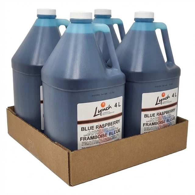 Lynch Blue Raspberry Slushy Syrup 5:1 Concentrate 4 Liter