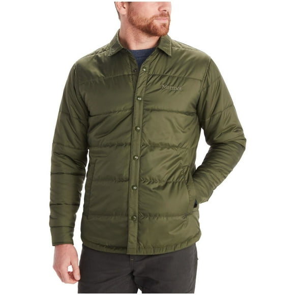 Marmot Mens Rye Quilted Jacket, Green, Medium