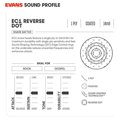 thumbnail image 3 of Evans B14ECSRD 14" EC Reverse Dot Snare/Tom/Timbale, 3 of 7