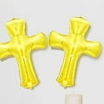 thumbnail image 4 of Homoyoyo jesus balloon Cross Shaped Balloon Aluminum Foil 6Pcs, 4 of 8