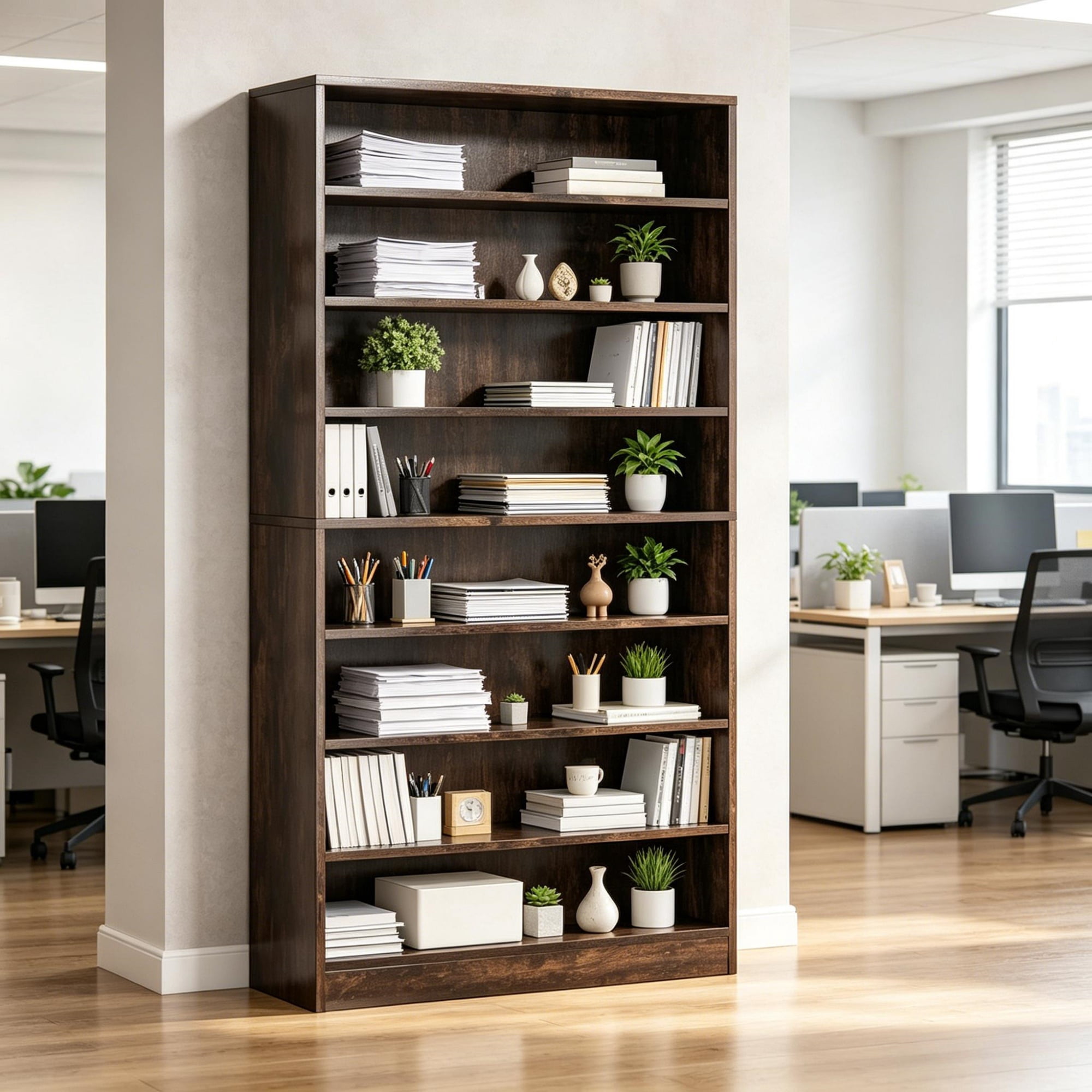 Bookshelf Storage Cabinet
