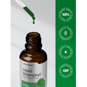 Liquid Chlorophyll | 2 oz | Natural Peppermint Flavor | by Horbaach