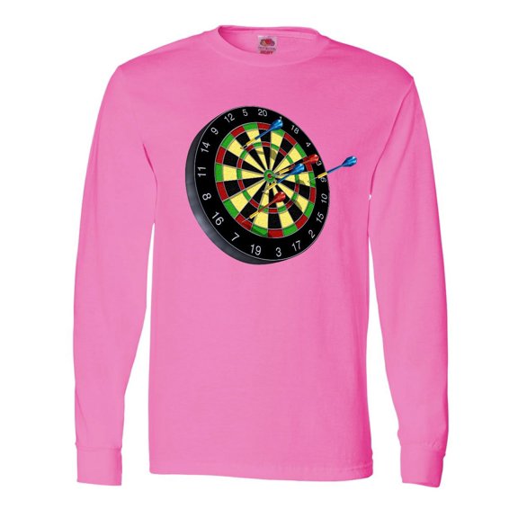Inktastic Dart Board Long Sleeve T-Shirt