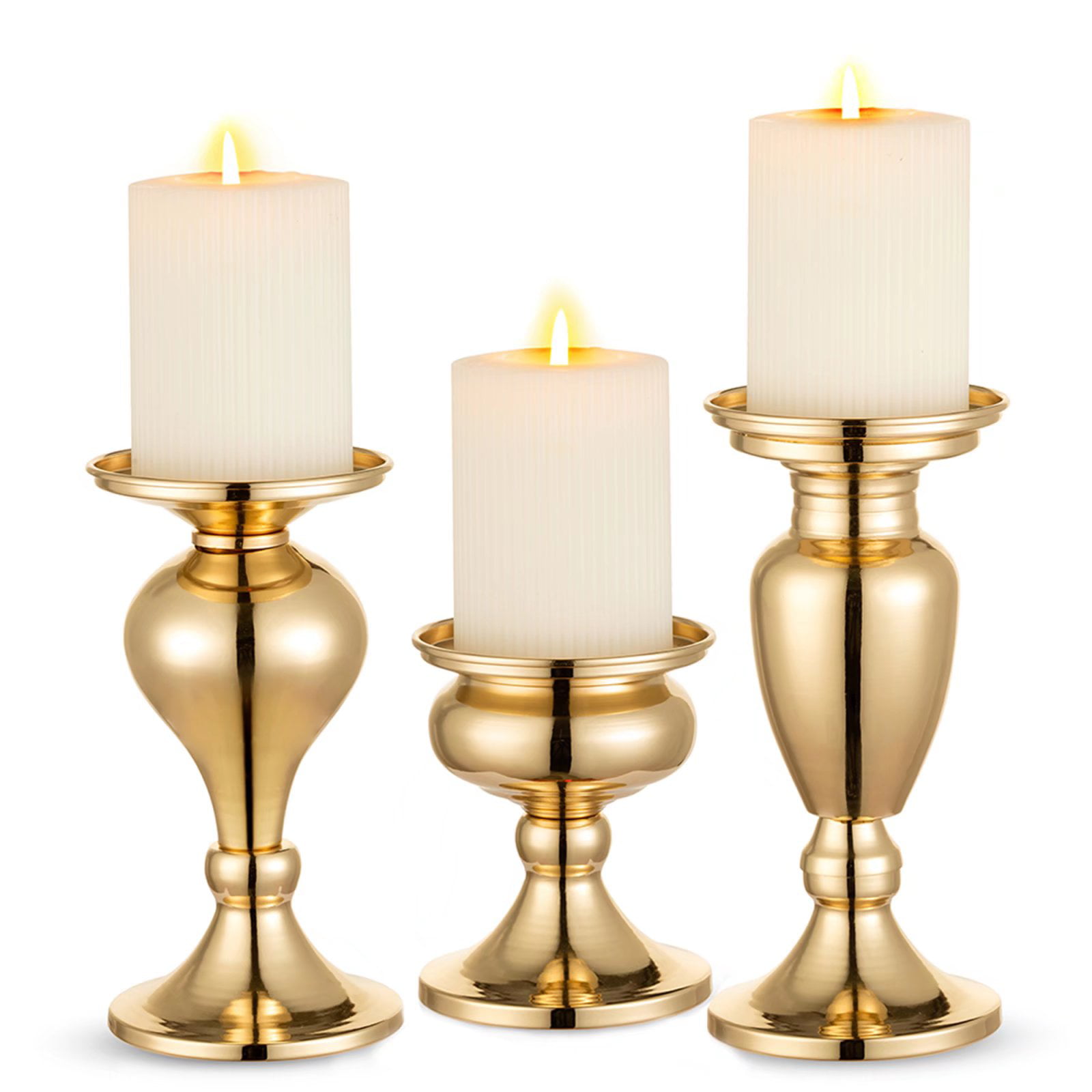 Details about   Candle Holder Flower Base Elegant Design Metal Sturdy for Wedding Decoration 