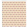 thumbnail image 3 of Ambesonne Retro Shower Curtain, Romantic Cupcake Pattern, 69"Wx70"L, Multicolor, 3 of 3