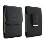 Leather Case Belt Clip for Samsung Galaxy S22 Phones - Holster Cover Pouch Vertical Carry Protective Compatible With Samsung Galaxy S22
