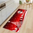 thumbnail image 1 of CLEARANCE--SweetCandy Christmas Carpet Christmas Runner Mat Non Slip Decorative Entryway Rug  Doormats, 1 of 6