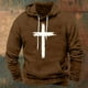 thumbnail image 1 of Sudadera con capucha para hombre, estilo casual, con estampado de la antigua Grecia, para deportes, blusa de poliéster., 1 of 3