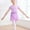 Purple, variant on Eltusu Girls Ballet Dance Dress, Performance Cotton Short Sleeve Practice Leotard Skirts Black Size 2-13 T