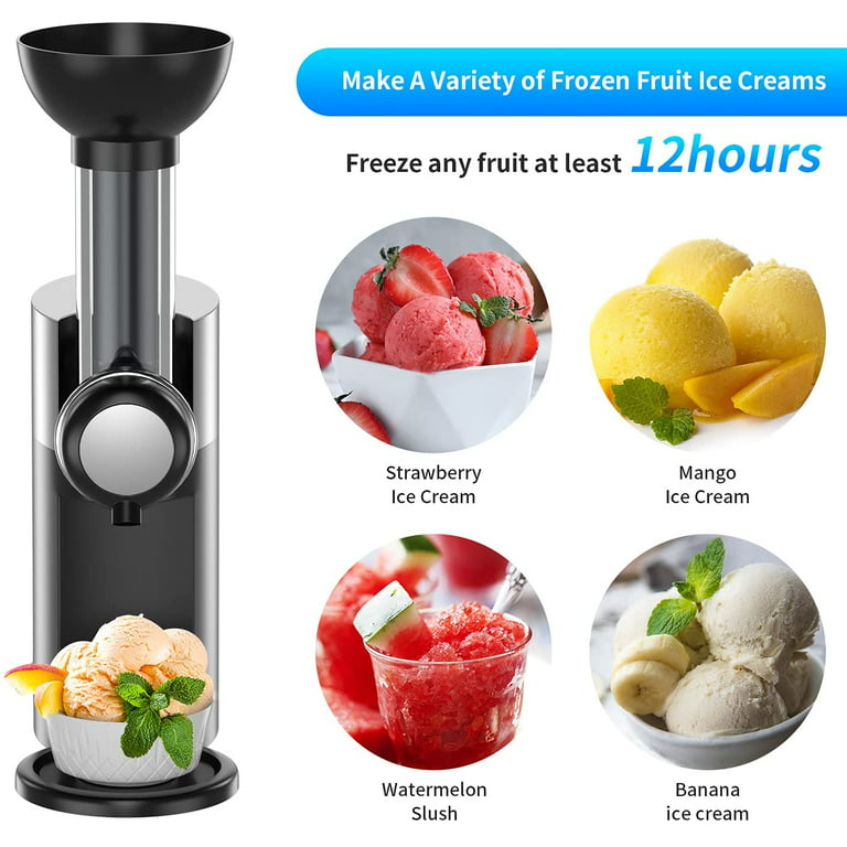 220V Ice Cream Machine Fully Automatic Mini Fruit Ice Cream Maker