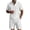 White, variant on Afuyipoi Mens Beach Set,Button Shirt Henley Collar Tight Waist Shorts Linen Outfit Sets Sky Blue M
