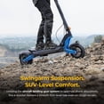 thumbnail image 5 of Ausom - L2 Max Foldable Electric Scooter w/ 56 mi Max Operating Range & 31 mph Max Speed, 1000W Motor, 287 lbs Max Load - Dark Gray, 5 of 7