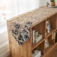 thumbnail image 4 of Vintage Sunflower Table Runner Linen Burlap Table Runner 70 Inches Long Farmhouse Country Floral Plant Dresser Scarves for Kitchen Island Coffee Dining Party Wedding Banquet Holiday Decor 13"x70", 4 of 8