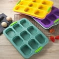 thumbnail image 3 of Plateau de Cuisson pour Pain Antiadhésif à 9 Compartiments, Silicone Anti-Déformation, Moule de Cuisson Mode pour Pain, Moule de Cuisson pour Intérieur, 3 of 6