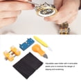 thumbnail image 4 of Kit de herramientas de mantenimiento de reparación de relojes, soporte de fijación, herramienta de palanca de tapa, abridor de 2 garras, cuchillo de palanca, tela para reloj, 4 of 8