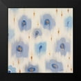 thumbnail image 2 of Pinto, Patricia 12x12 Black Modern Framed Museum Art Print Titled - Blue Bloom, 2 of 5