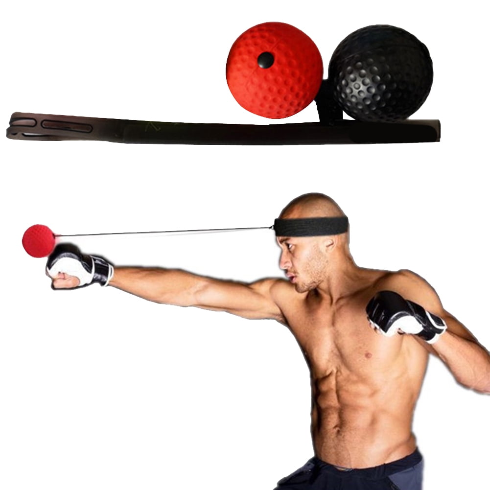 Details about   Boxing Reflex Ball Fight Ball Punching Speed Ball Boxing Gym Exercise Headband 