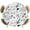 White, variant on Black White Cartoon Space Round Tablecloth 55-60 Inch Round Fitted Table Cloth with Elastic Edge, Star Spacecraft Rocket Meteorite Waterproof Table Cover Protector for Outdoor Picnic Party Dining
