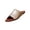 Gold, variant on Wensltd Women Walking Sandals Flat Casual Sandals Solid Color Indoor Outdoor Daily Wear Wide Width Soft Sole Comfort