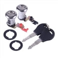 thumbnail image 3 of 3X Car Left and Right Car Door Lock Kit with Key Car Door Lock for Pickup 1987 -1991 80600-01G25, 3 of 8