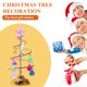 thumbnail image 5 of Color Crystal Christmas Tree Glowing Christmas Trees Crafts Adorno de mesa (L) Likrtyny Libre de BPA, 5 of 9