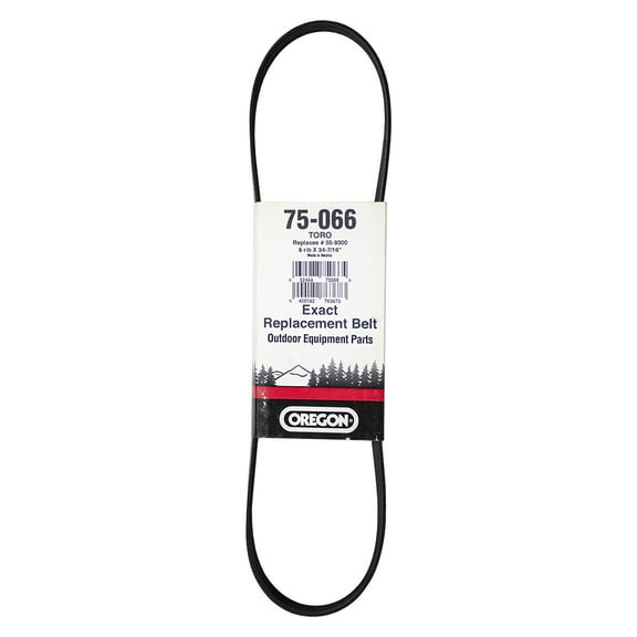 Oregon 75-066 Replacement Belt for Toro 55-9300, 6 RIB x 34