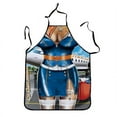 thumbnail image 1 of Fun Aprons Muscular Male Sexys Women Pattern Aprons Adjustable Kitchen Baking, 1 of 2