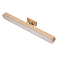 thumbnail image 1 of Luz de tocador de madera, funciona con pilas, bola magnética, luz de pared giratoria de 360 ​​grados, 1 of 8