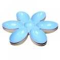 thumbnail image 2 of Summark 6 in 1 Pet Bowls for Cats Dogs Petal Shape Water Food Feeder Bowls Feeding 6 Pets at the Same Time, 2 of 7