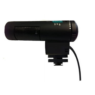 Stereo Microphone With Windscreen (Shotgun) For Panasonic HC-VX981K