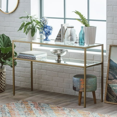 Brass Office Table - Belham Living Lamont Sofa Table - Gold