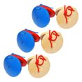 thumbnail image 3 of TAILTOSS 6Pcs Finger Castanets Assorted Color Percussion Instruments for Sensory Development in Music Learning, 3 of 8