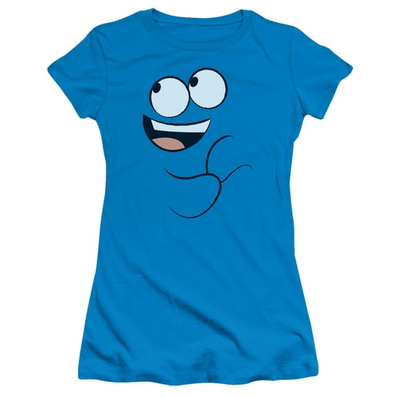 Fosters Home Of Imaginary Friends/Blueile S/S Junior Women's T-Shirt Sheer Turquoise