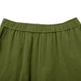thumbnail image 5 of TRUBKH Cotton Linen Pants Pull On Bottoms Balloon Pants Baggy Pants Baggy Yoga Pants Women Baggy Tapered Pants Women Lounge Pants Beach Palazzo Harem Pants Tall Sweatpants for Women Green M, 5 of 9