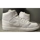 thumbnail image 3 of Ni - ke Air Jordan 1 Mid Triple White 2.0 554724-130 Men’s Size 11.5, 3 of 5