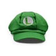 FASLMH Super Mario Brothers Cosplay Luigi Logo Baseball Cap Hat for Adult Green [2022 New]