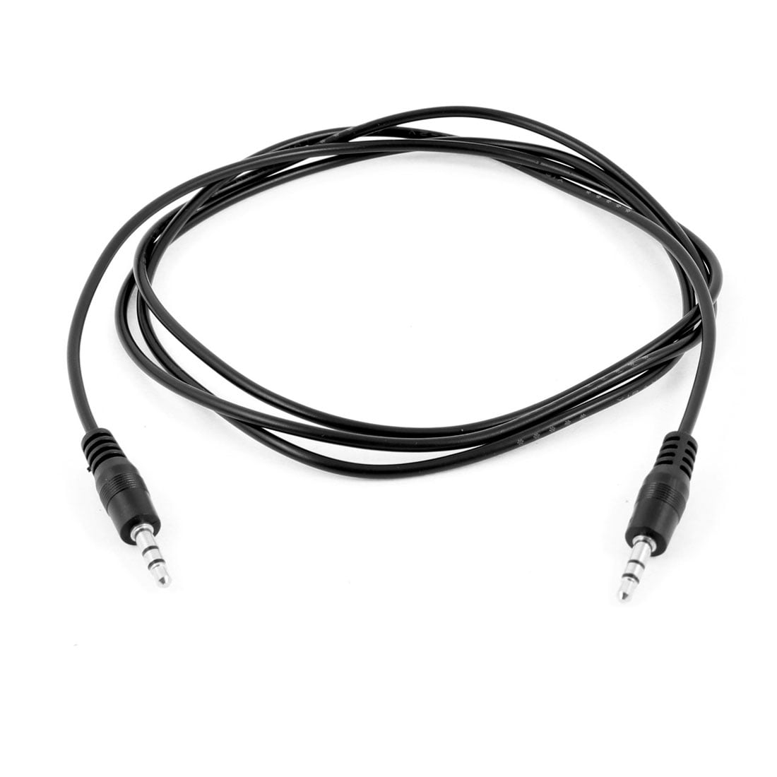 1.5M Long 3.5mm Male to 3.5mm Male Jack Headphone Extension Cable Black