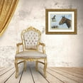 thumbnail image 3 of Unknown 14x11 Gold Ornate Wood Framed with Double Matting Museum Art Print Titled - Thoroughbred I, 3 of 4