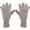 Khaki, variant on Jiibva Wool Knit Gloves Women Touchscreen Warm Gloves with Long Wrist Cuffs Windproof Cold Weather Gear